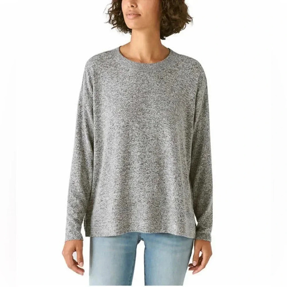 Lucky Brand Crewneck NEW - Picture 1 of 6